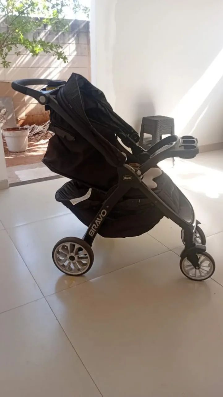 Carrinho de bebê bravo chicco - Foto 4