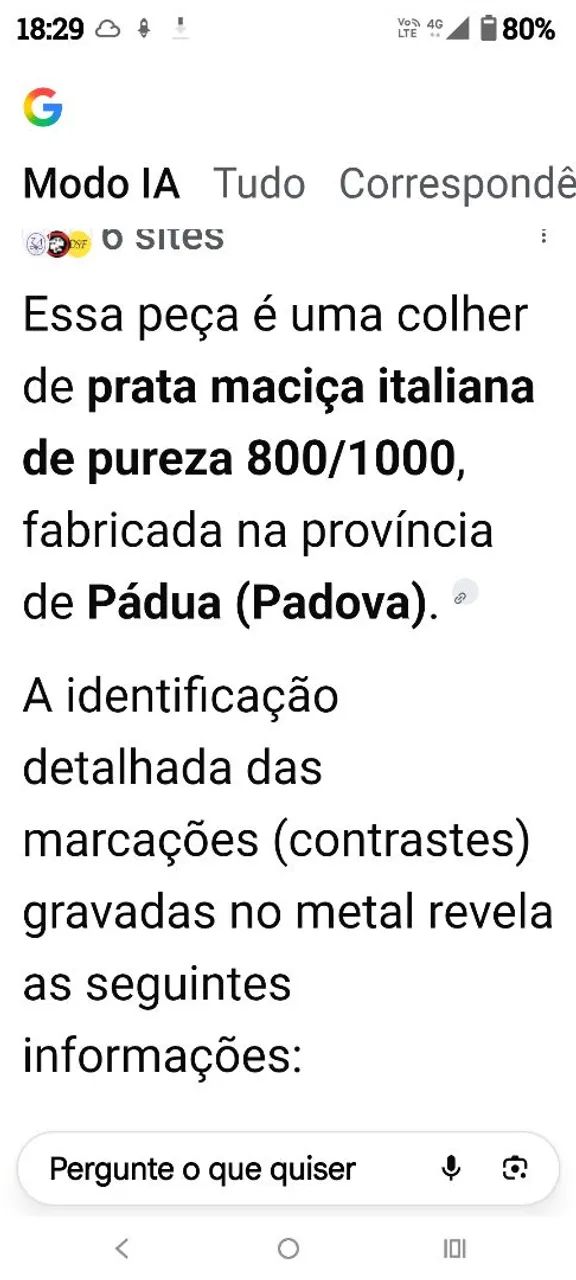 Vendo uma colher antiga de prata  - Foto 4