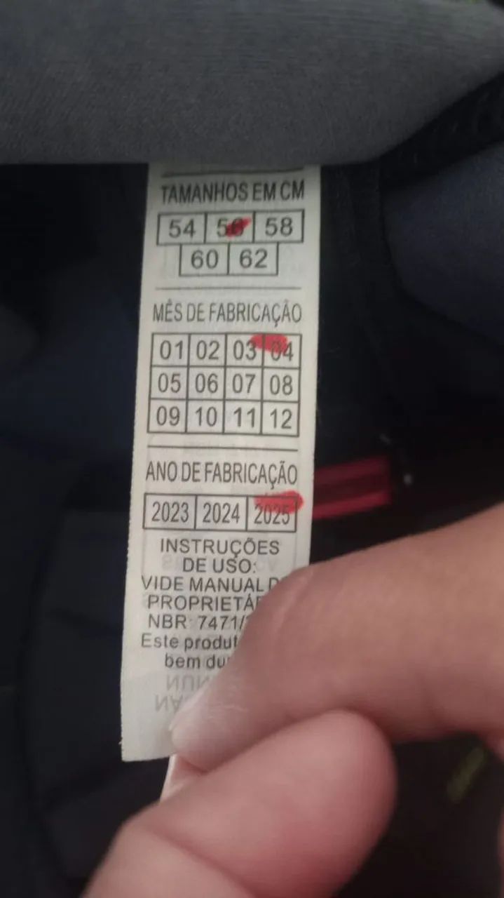 Capacete semi novo  - Foto 4