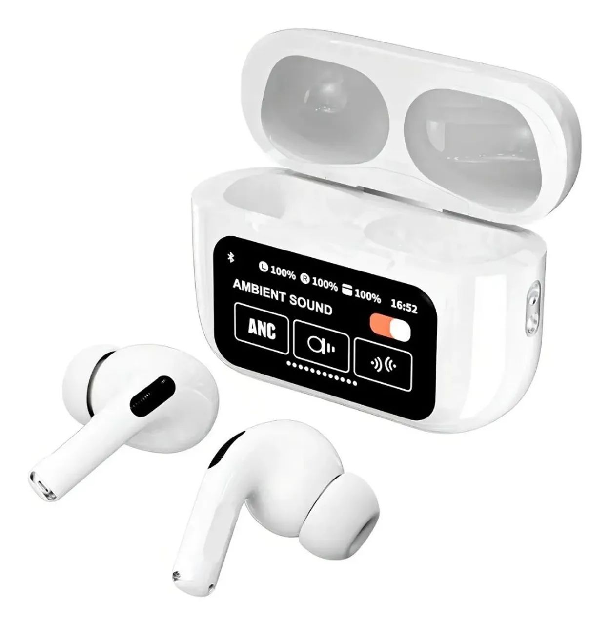 Fone Pro com Case Power back com Tela touchscreen  - Foto 3