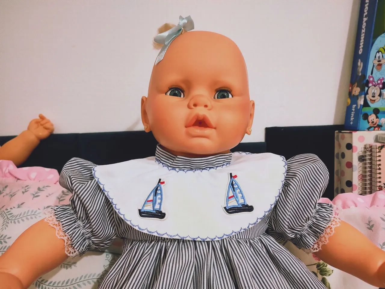Roupa de boneca meu bebê da estrela/ Bilu Bilu.
