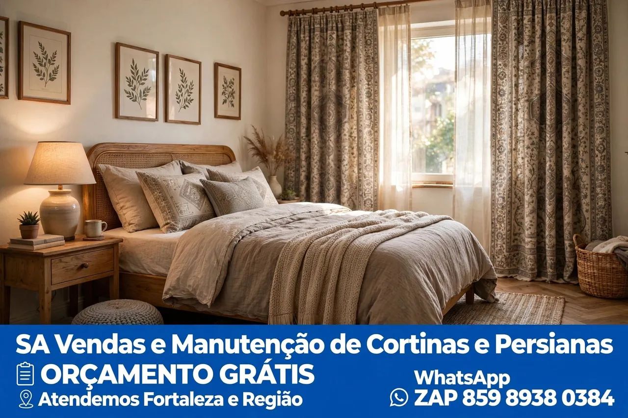 Cortinas e persianas 