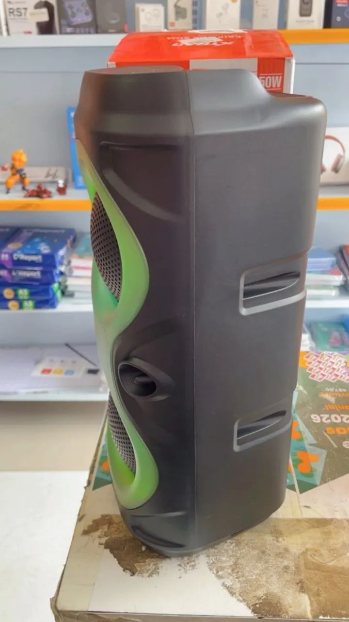 Caixa de Som Bluetooth XTRAD 50W com LED RGB ? Promoção - Foto 2