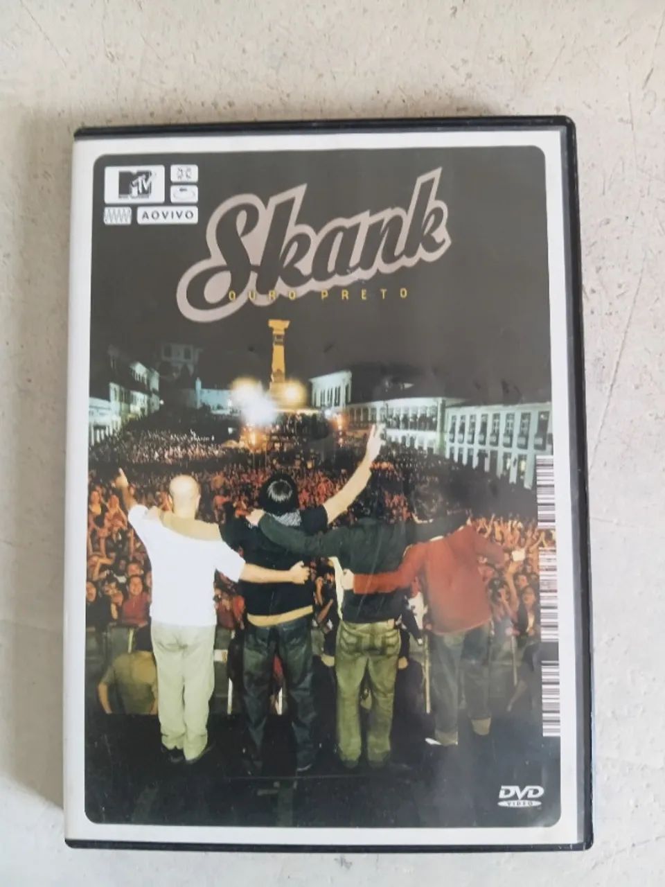 DVD Skank Ao Vivo Ouro Preto MTV Original - Item de Colecionador
