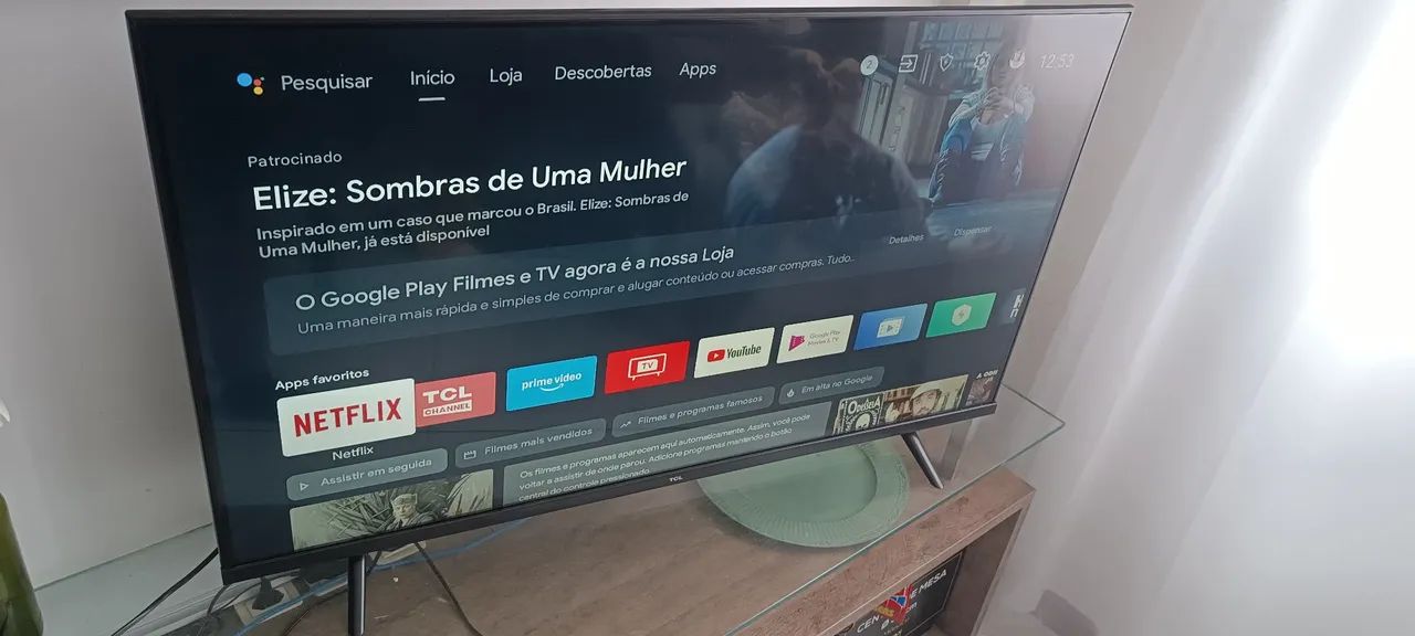 Tv TCL smart HDR QLED semi nova  - Foto 2
