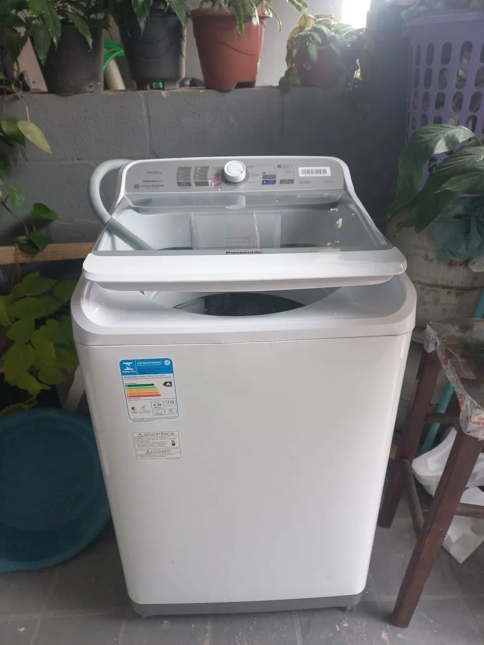 Máquina de lavar 14kg Panasonic 