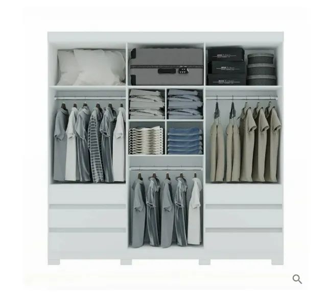 Seu Quarto Mais Sofisticado com o Guarda-Roupas Panamá 100% MDF - Foto 2