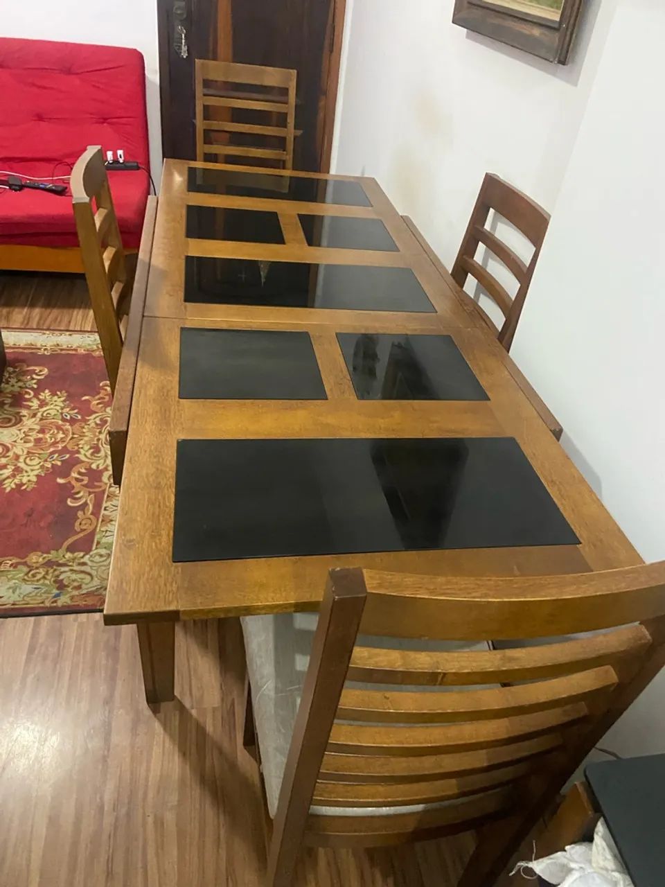 Jogo de sala mesa e Buffet  - Foto 2