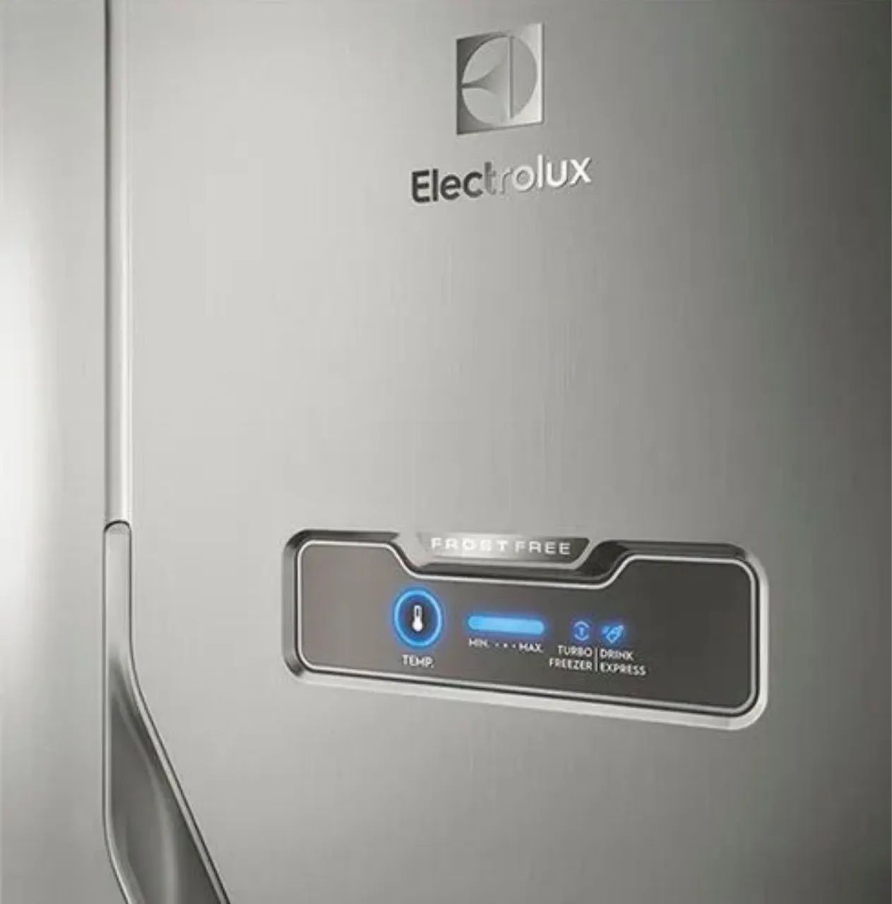 Geladeira Inox Electrolux