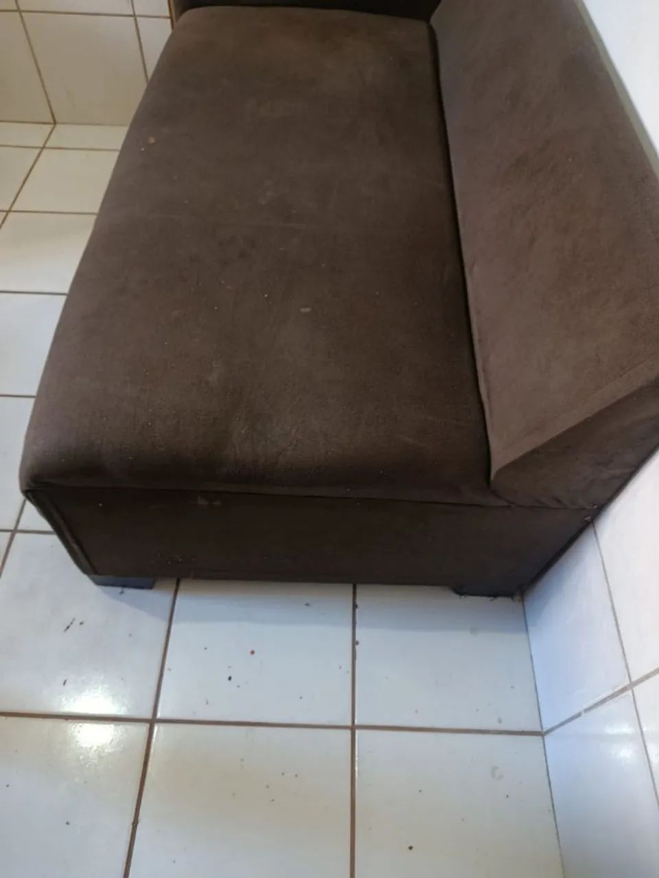Sofá de canto excelente   com travesseiro pra vir buscar - Foto 2