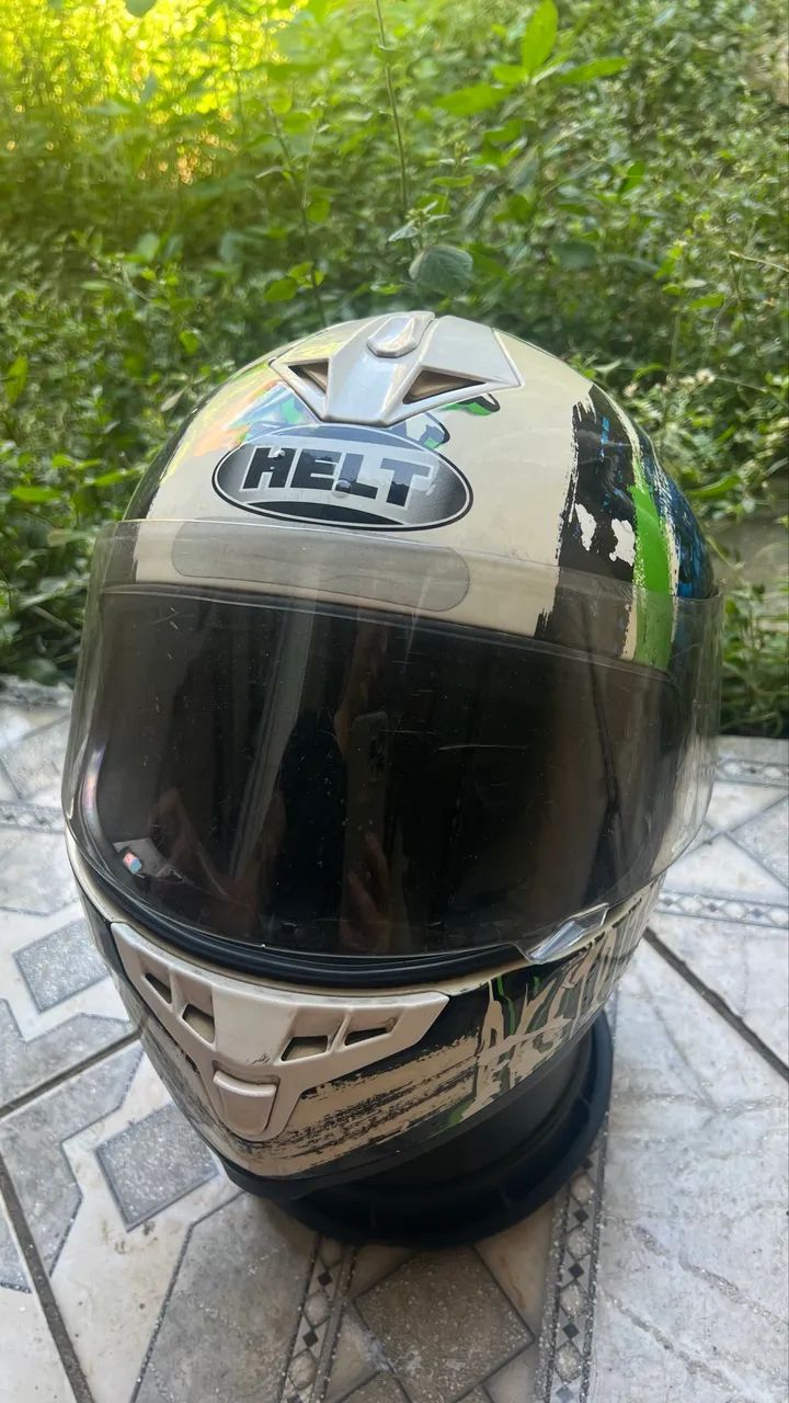 Capacete usado para moto  - Foto 3