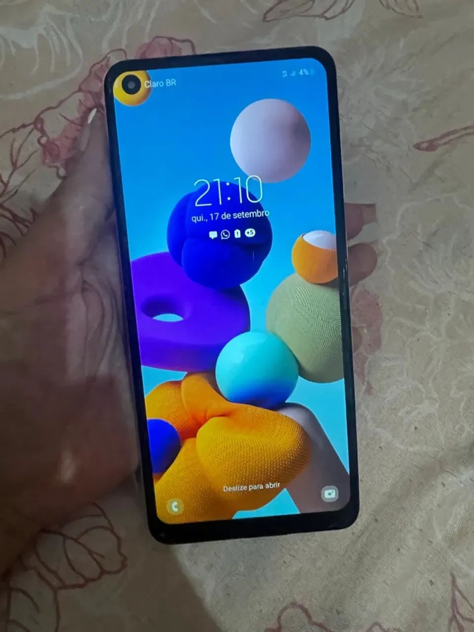 Celular barato Samsung a21s