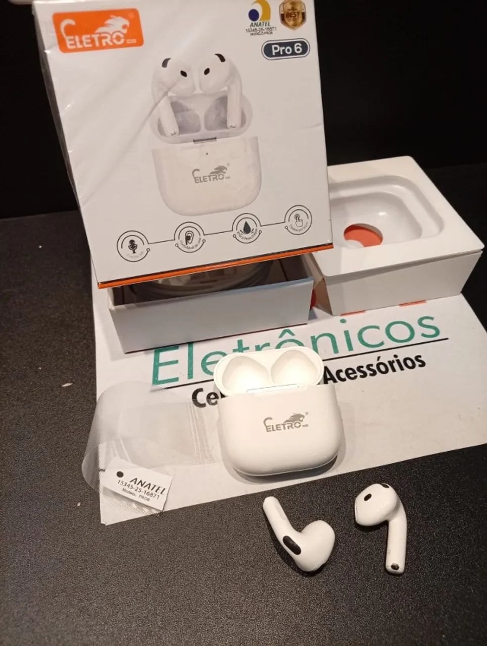 Fone eletromex pro 6 bluetooth