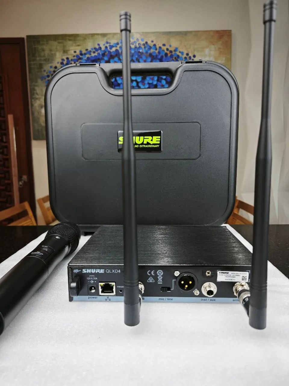 MICROFONE QLXD4 KSM9 CONDENSADOR  + CASE - Foto 5