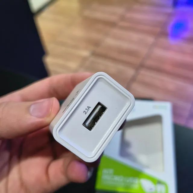 Carregador 5v micro usb para celular + cabo micro usb, cabo trançado reforçado original el - Foto 4