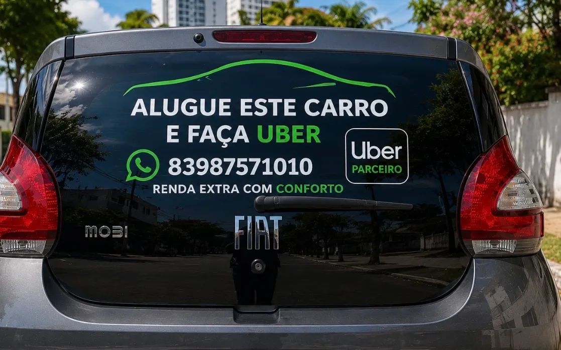 LOCAÇAO UBER PARCEIRO - João Pessoa 