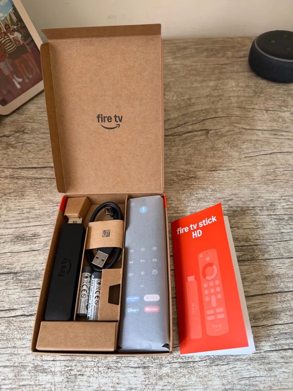 FIRE TV STICK HD AMAZON - NOVO - Foto 2
