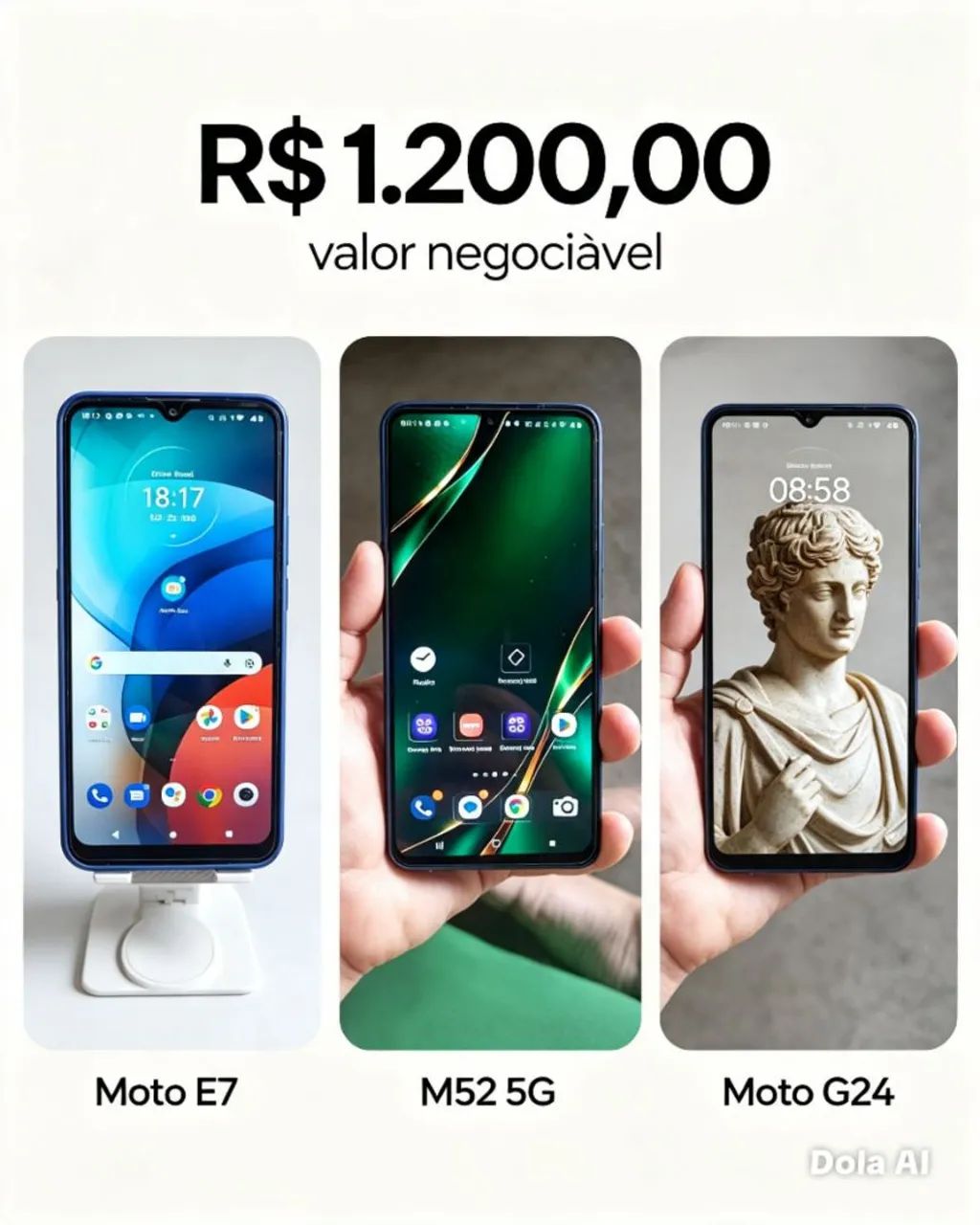 3 celulares Todos Funcionando (Leia)