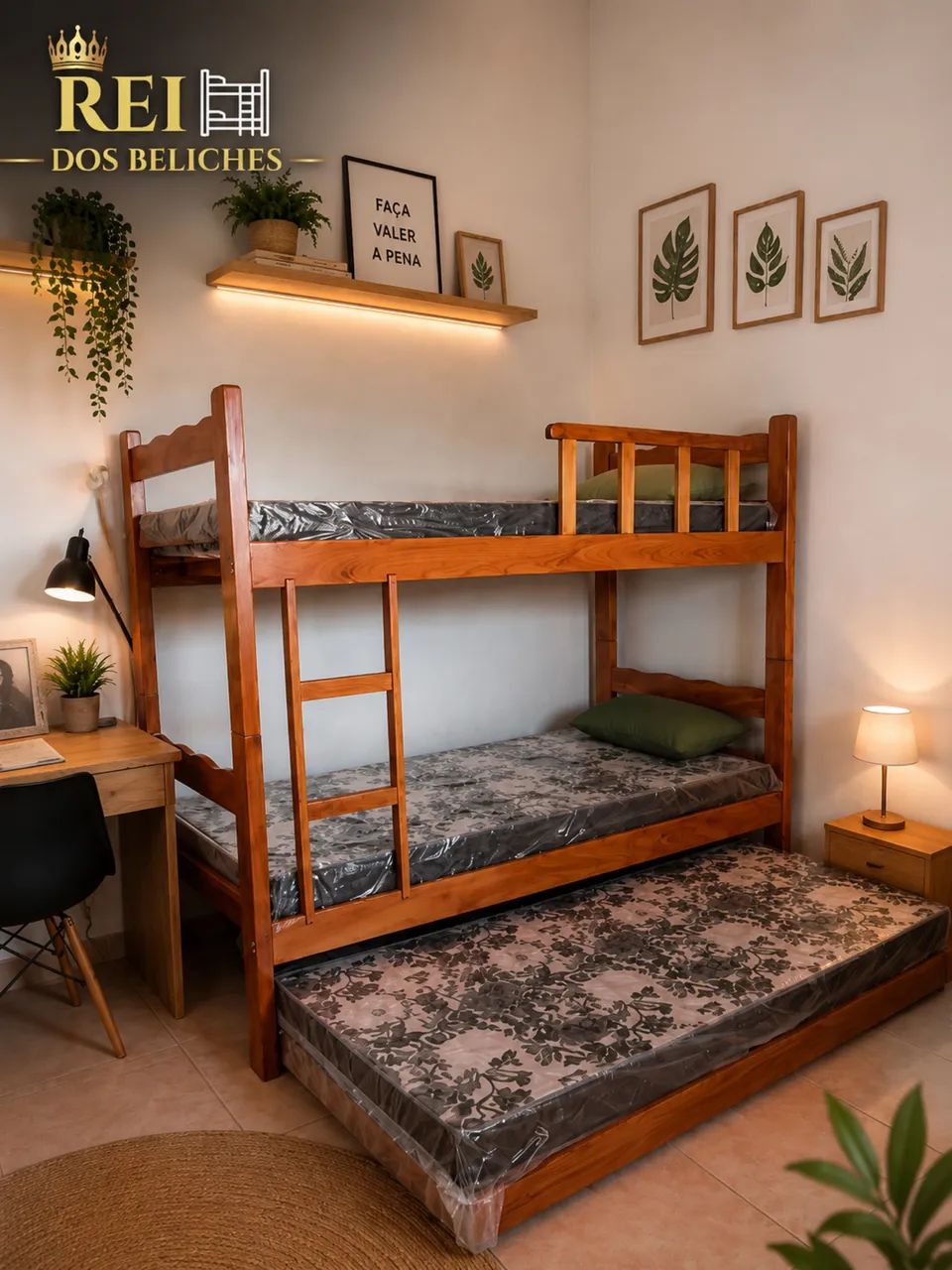 TODO TIPO DE CAMA DE MADEIRA MACICA PURA 