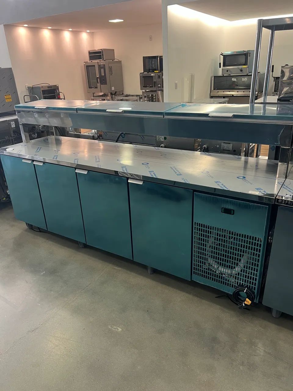 Balcão condimentadora 2.50m nova pronta entrega 