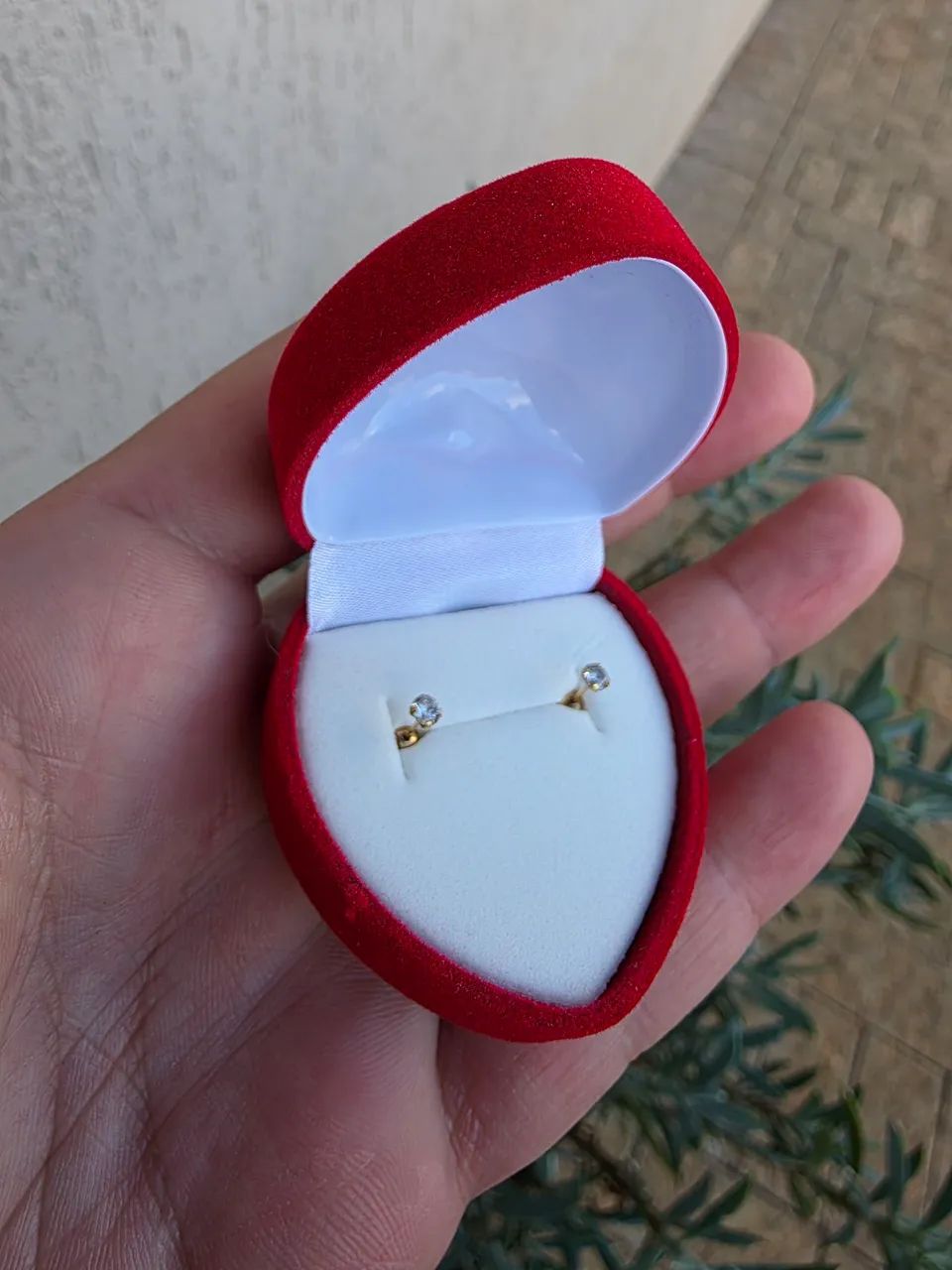 Brincos infantil ouro 18k