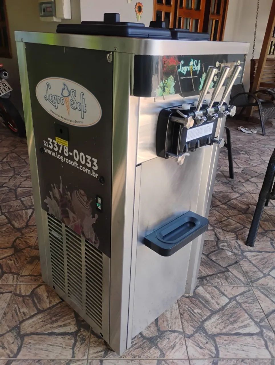 Máquina de sorvete espresso Logro Soft lsd425