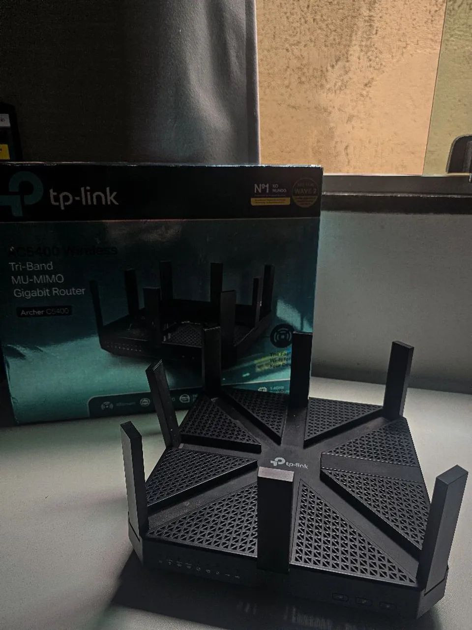 Roteador TP-Link Archer C5400 Funcionando perfeitamente.