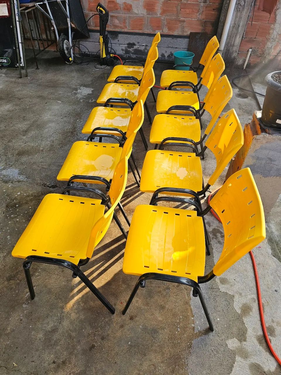 Kit com 10 Cadeiras