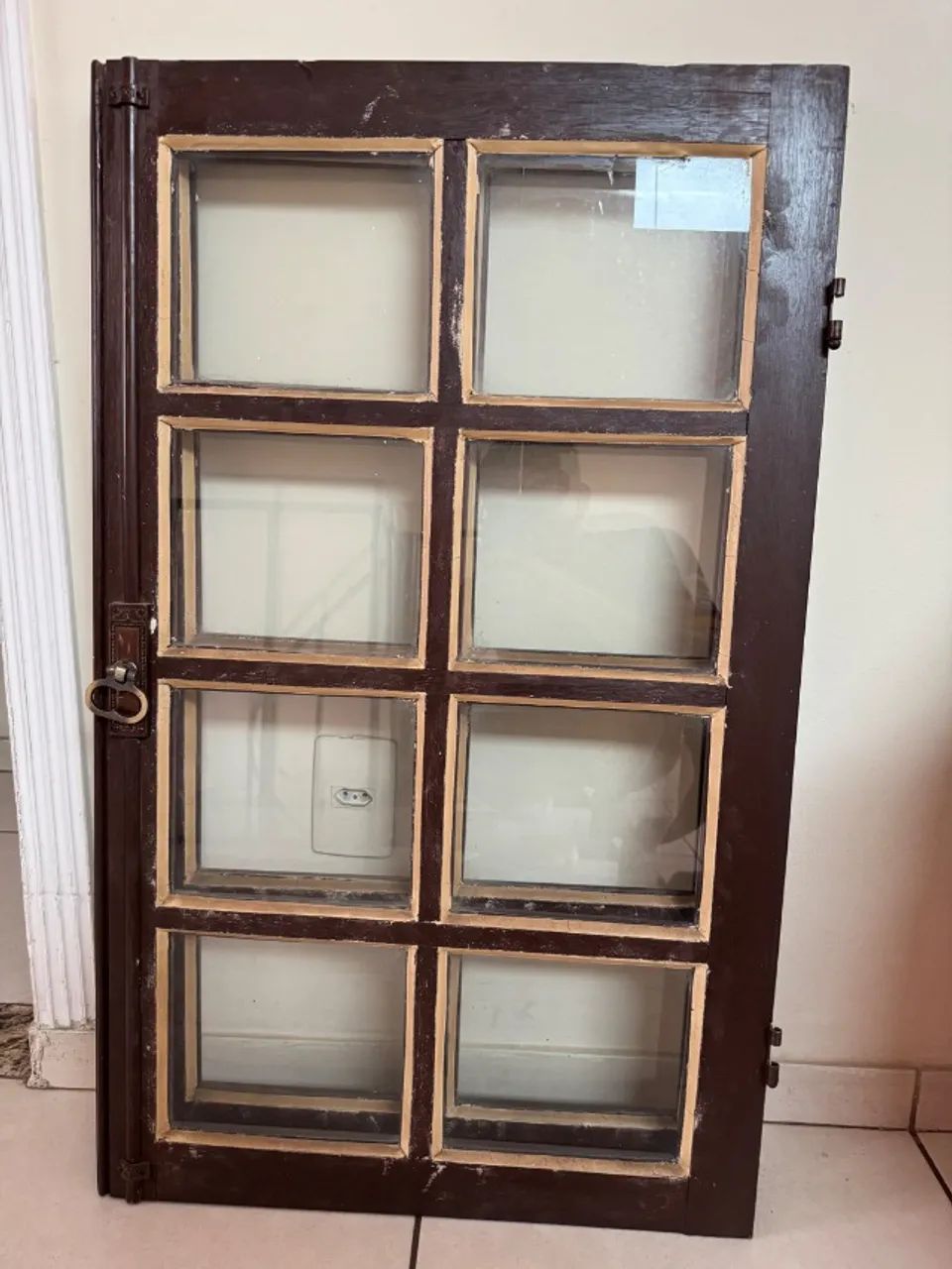 Folha de Janela com vidro