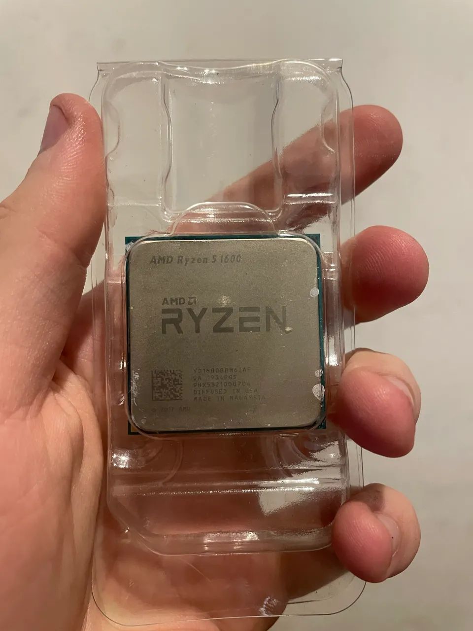 Ryzen 5 1600 c/caixa e cooler box original - Foto 2