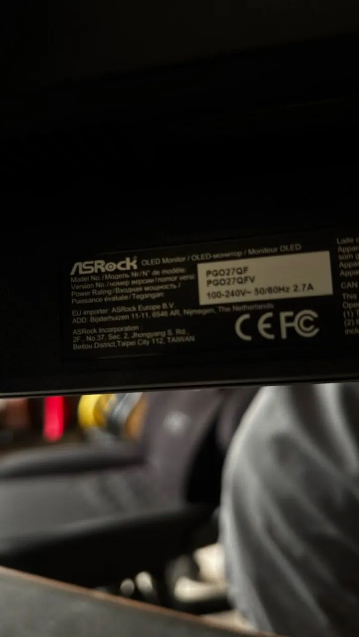 Monitor Asrock Phantom Gaming 360hz 2K QD-OLED - Foto 2