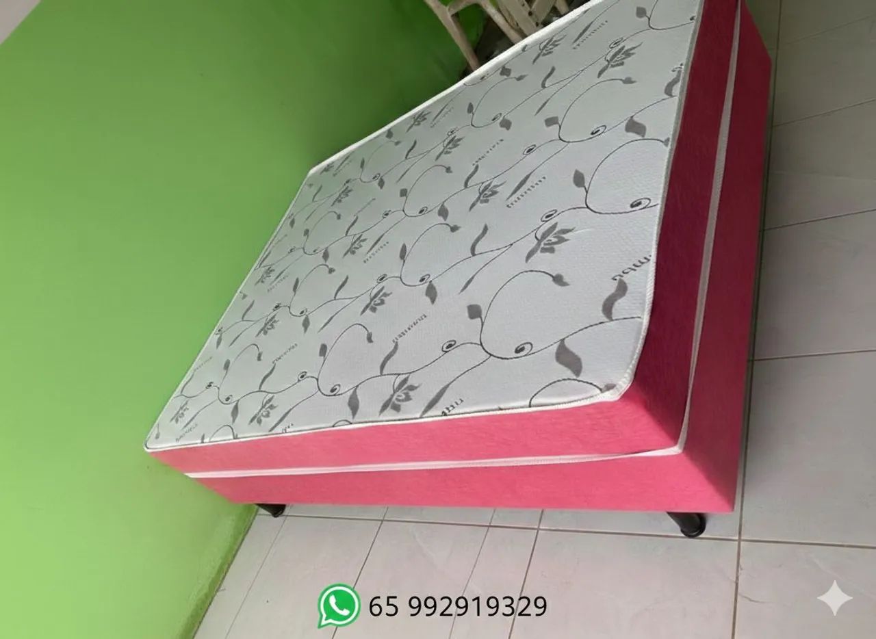 CAMA BOX CASAL REFORÇADA - Foto 2