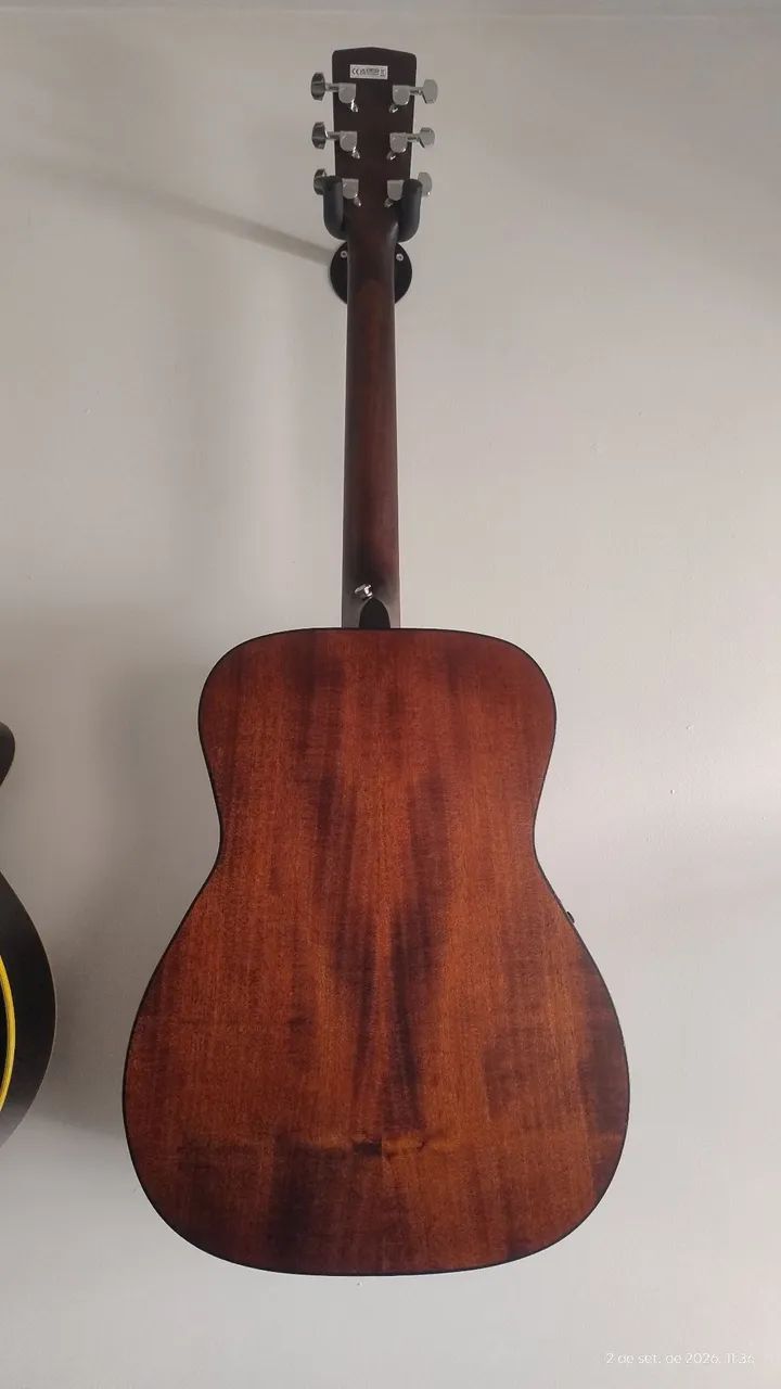Violão Cort Mogno + capa premium - Foto 4
