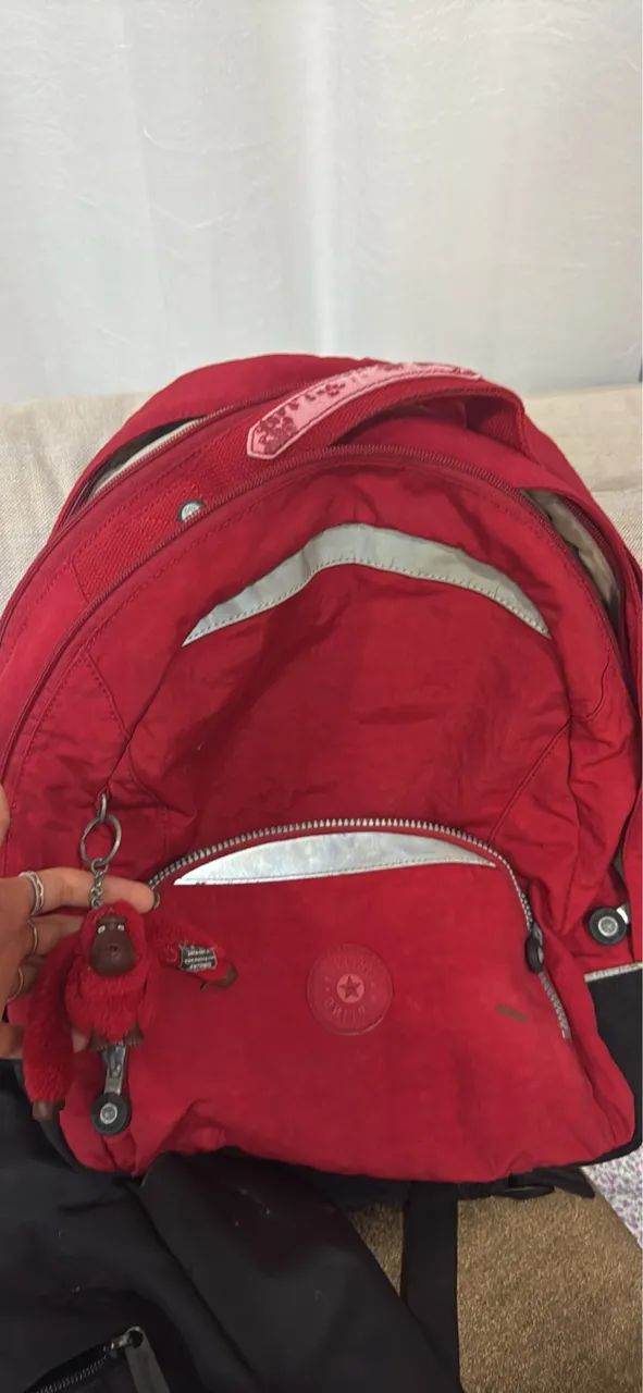Mochila Kipling Vermelha 