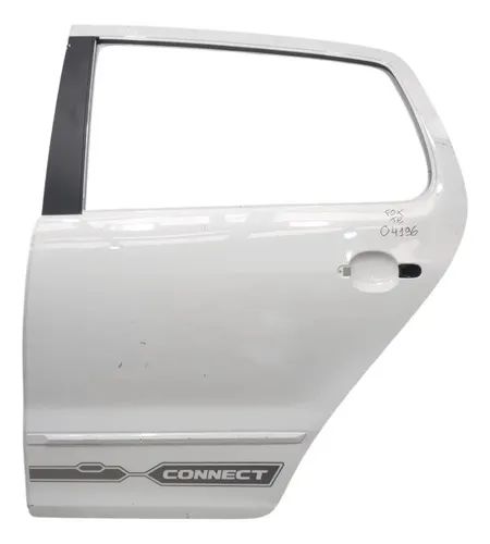 Porta Traseira Esquerda Fox 2011 2022 Branco - Peças para carros