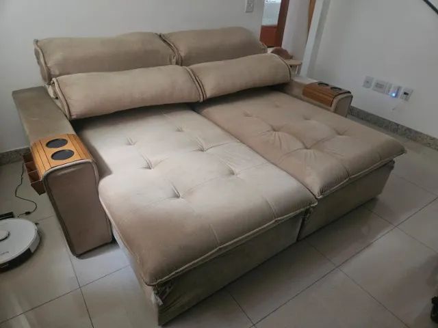 Sofá mola ensacada retrátil - Foto 2
