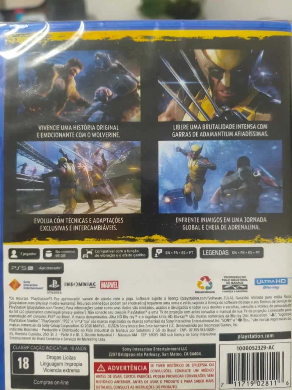 Jogo Ps5 Wolverine - Foto 2