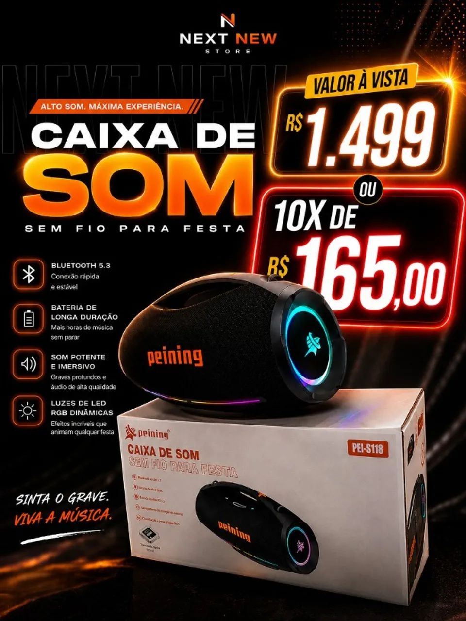 CAIXA DE SOM