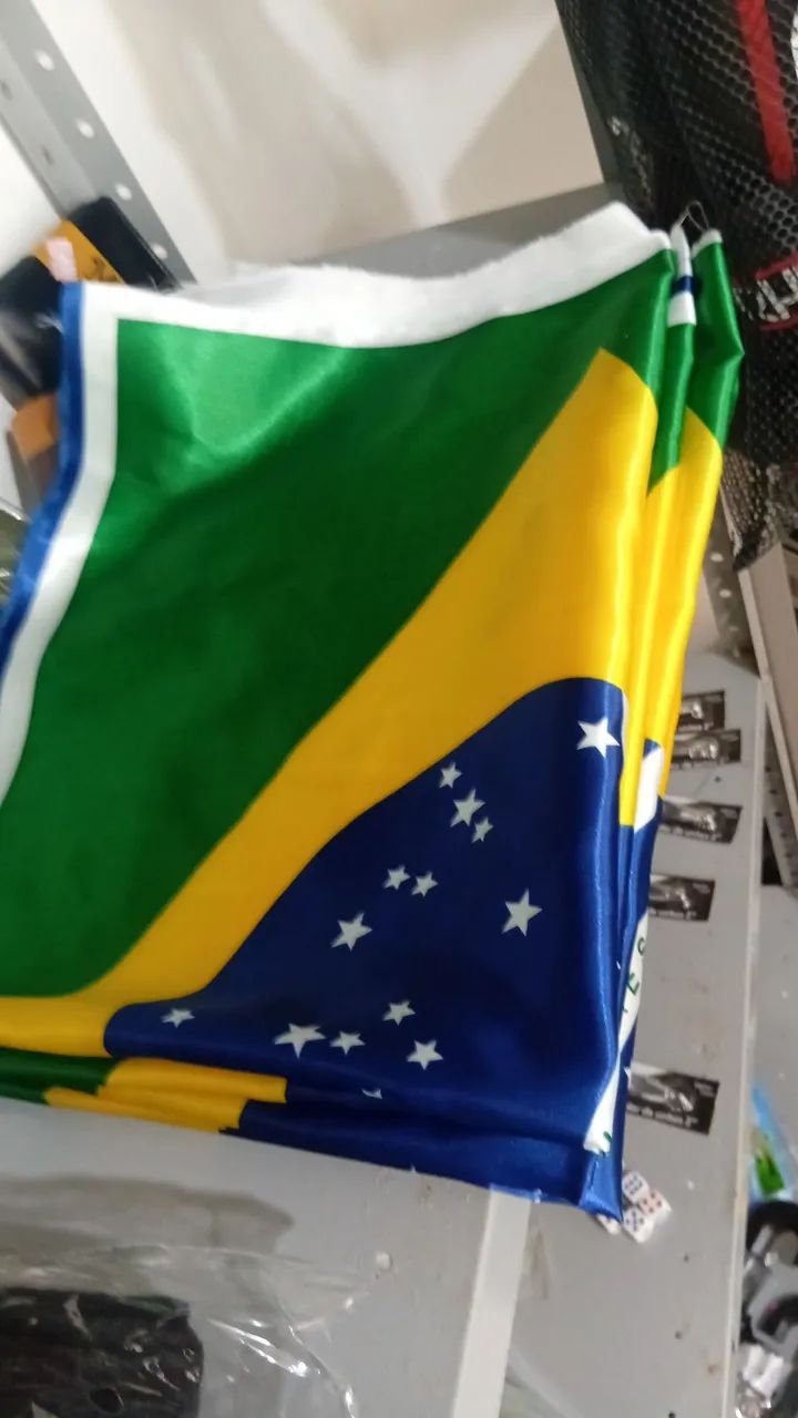 Bandeira do Brasil / Nova 70 X40 cm  - Foto 2
