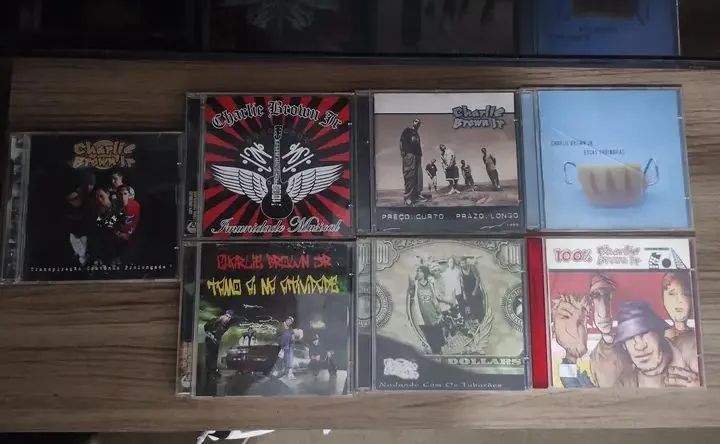 Coletânea cds Charlie Brown Jr 