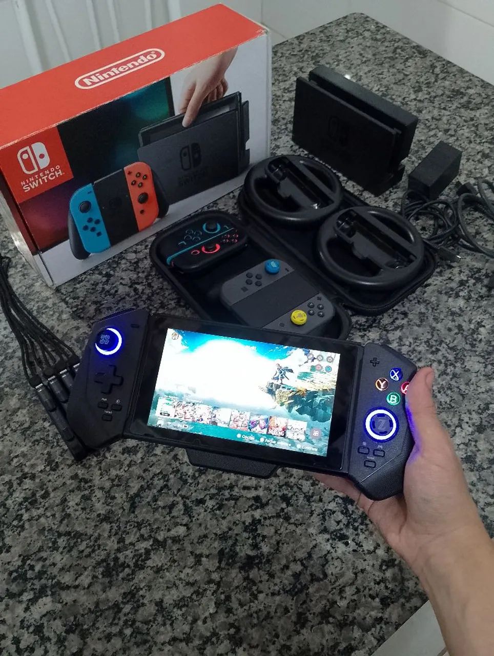 Nintendo Switch Desbloqueado Completasso - Foto 3