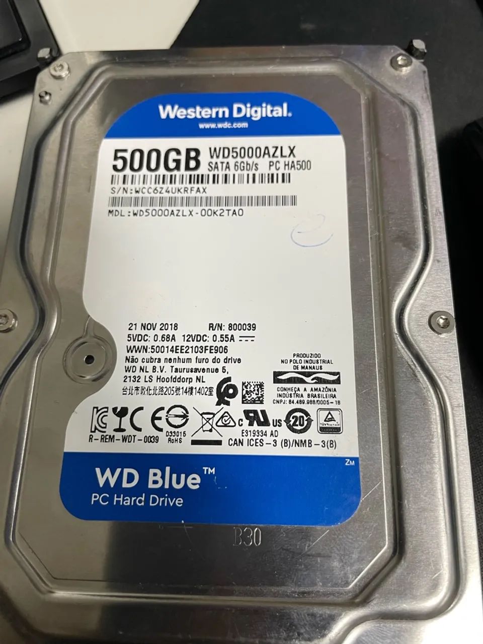 HD para Desktop 500gb