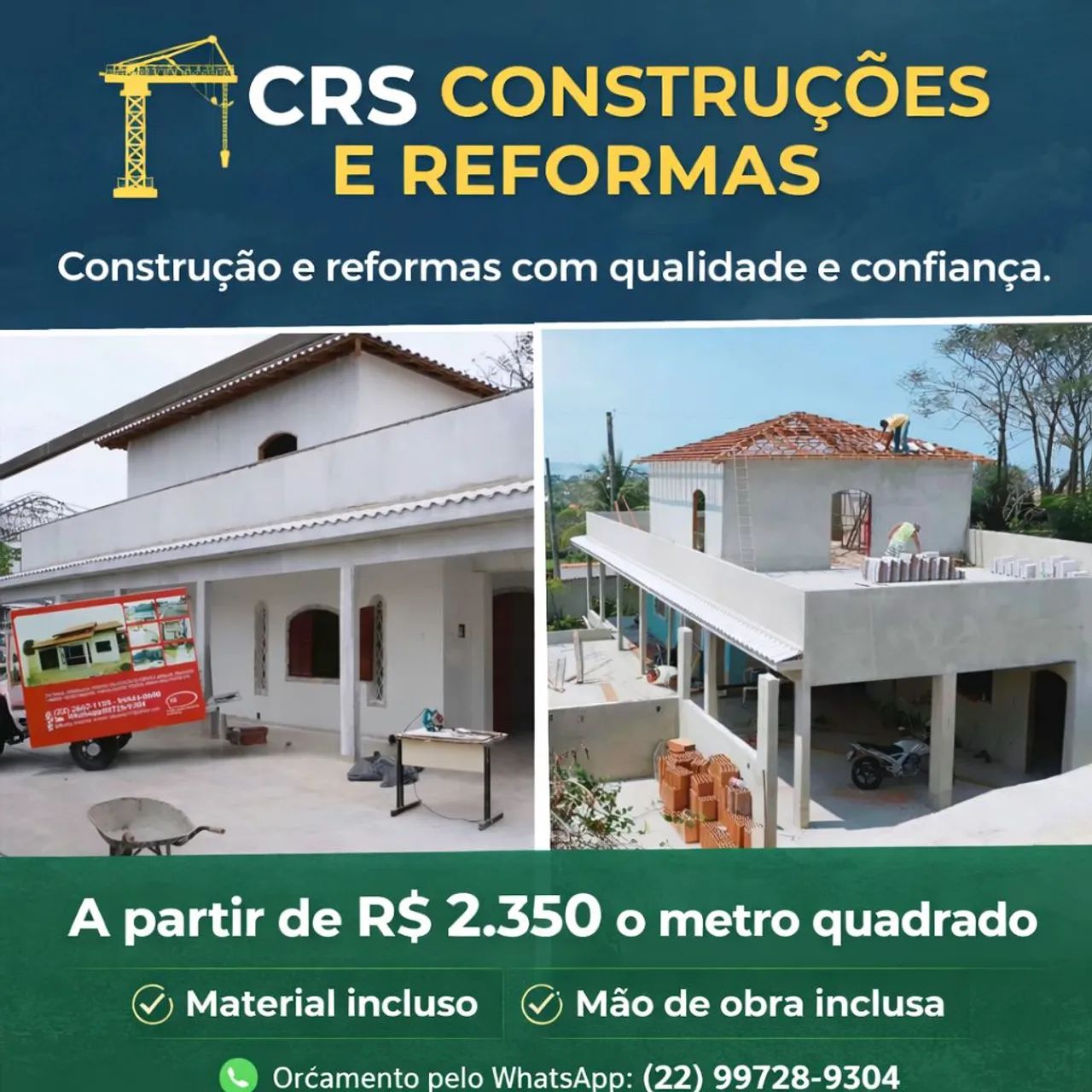 Construção ou Reforma da sua casa - Foto 2