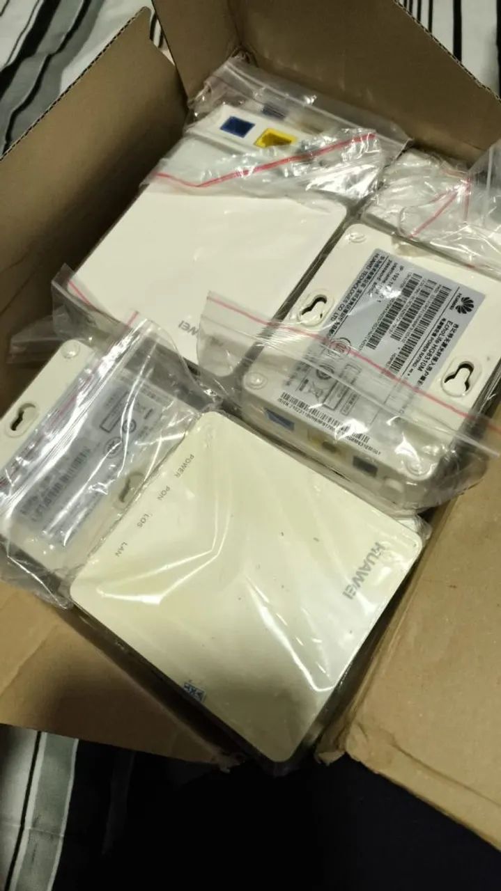 ? LOTE 20x ONU Huawei ? Fibra Óptica | Funcionando - Foto 4