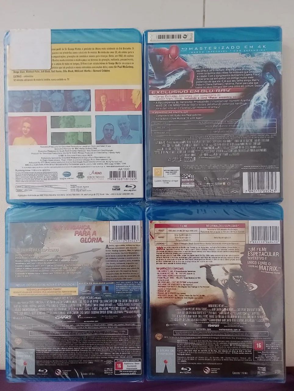 4 BLU RAY - FILMES (NOVOS/LACRADOS) - Foto 2