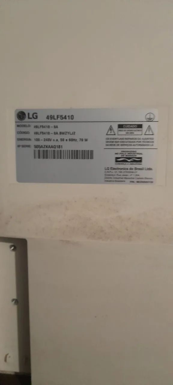 TV LG tela danificada  - Foto 3