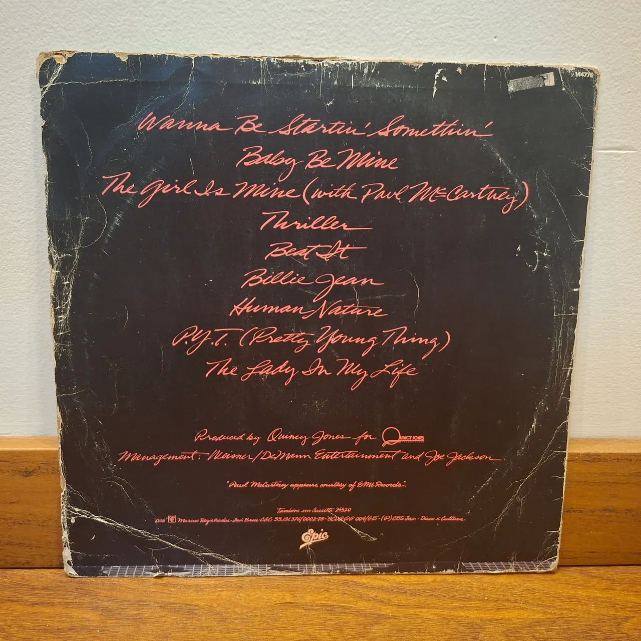LP Thriller / Michael Jackson - Foto 2