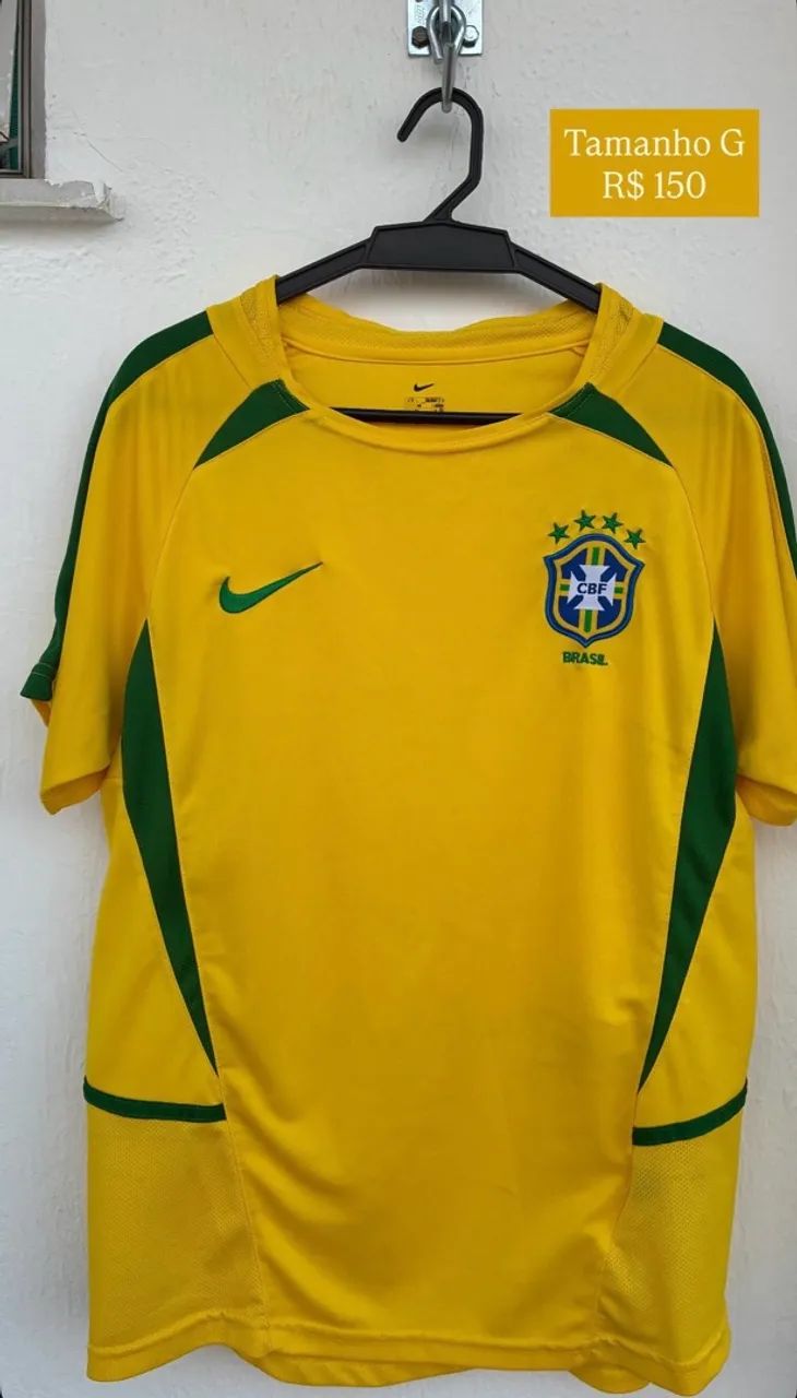 Camisa Retrô Brasil 2002