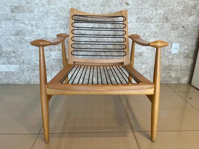 Par de Poltronas de Luxo Zilda Design Modernista Linho (2 Unids) - Foto 4
