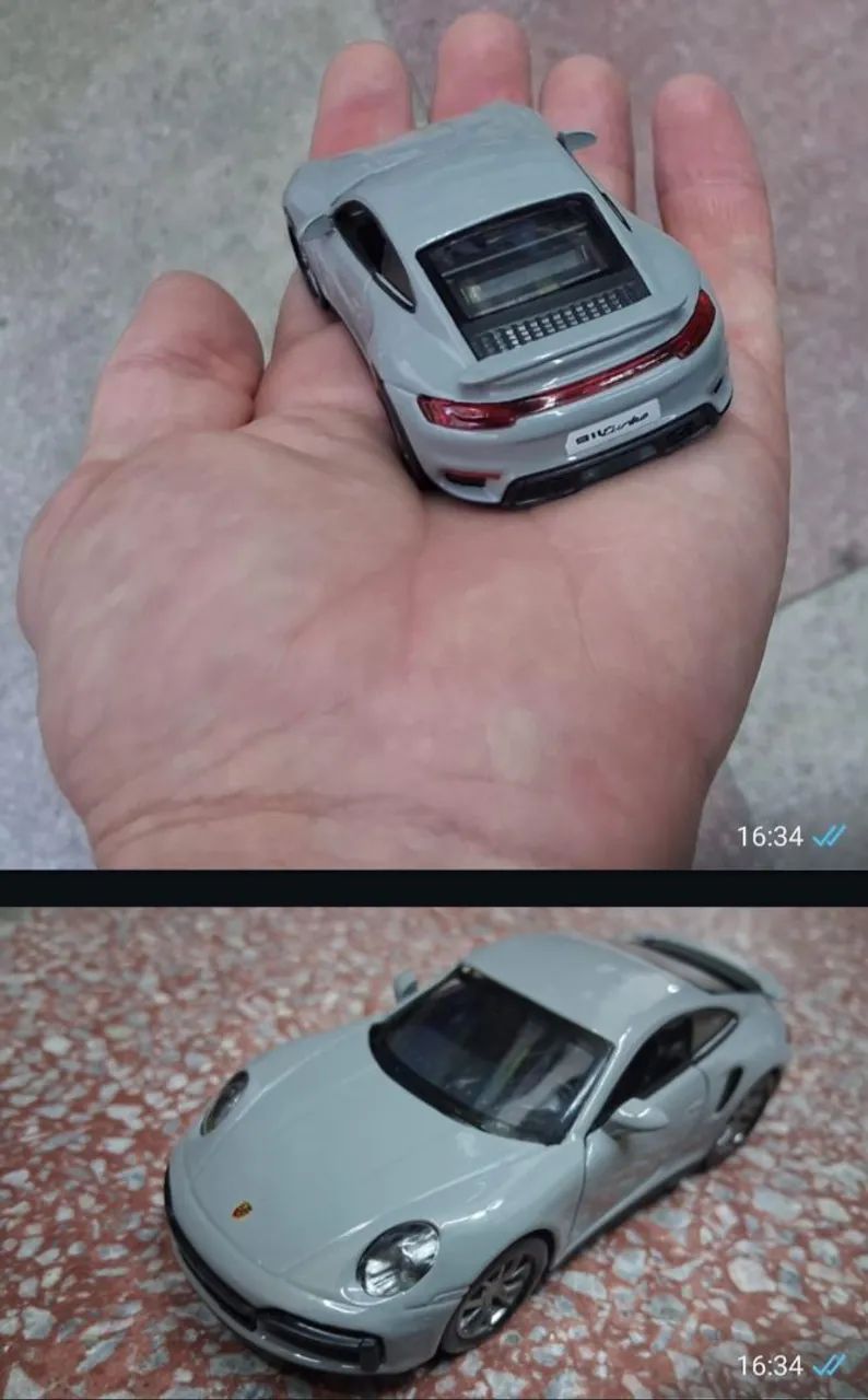Miniatura de Porsche metal 10cm - Foto 3